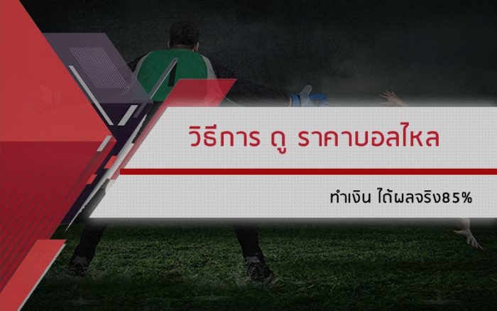 วิธีการ ดู ราคาบอลไหล ทำเงิน