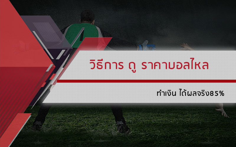 วิธีการ ดู ราคาบอลไหล ทำเงิน