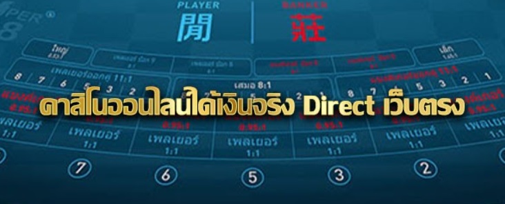 คาสิโนได้เงินจริง